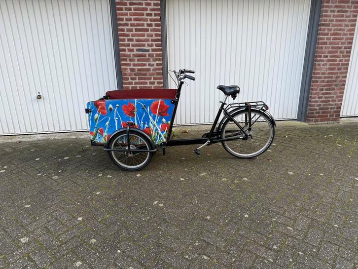 Babboe Big bakfiets inclusief regentent, Fietsen en Brommers, Fietsen | Bakfietsen, Gebruikt, Overige merken, 4 kinderen of meer