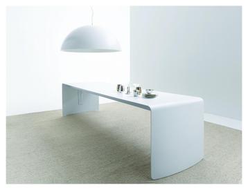 MDF Italia La Grande Table 320x90 mat wit beschikbaar voor biedingen