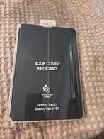 Samsung Galaxy tab S7/S7 5G BOOK COVER KEYBOARD, Zo goed als nieuw, Samsung, Ophalen, 10 inch