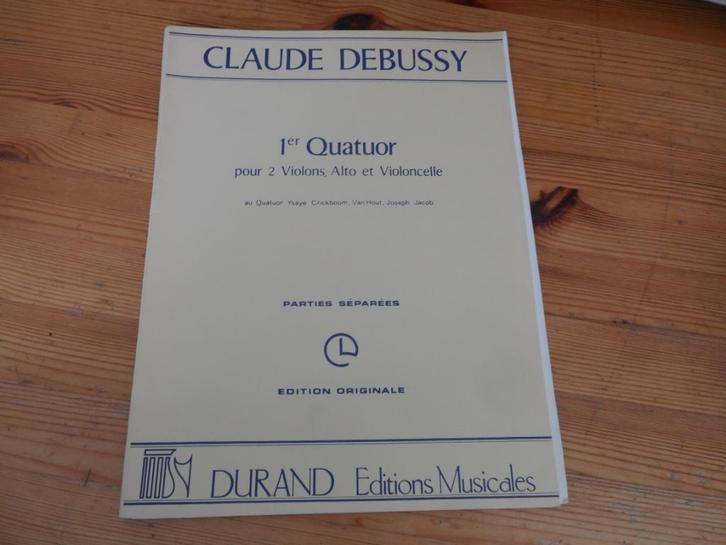Claude Debussy 1, Muziek en Instrumenten, Bladmuziek, Gebruikt, Artiest of Componist, Klassiek, Piano, Cello, Viool of Altviool