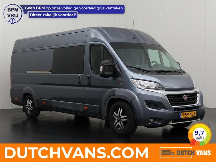 Fiat Ducato 2.3JTD 180PK Automaat L3H2 Maxi Heavy Duty | Nav, Auto's, Bestelauto's, Te koop, ABS, Achteruitrijcamera, Airconditioning
