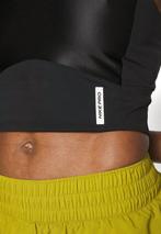 Nike Pro Satin Crop Top, maat M, Zwart, Kleding | Dames, Maat 38/40 (M), Verzenden, Zwart, Nike