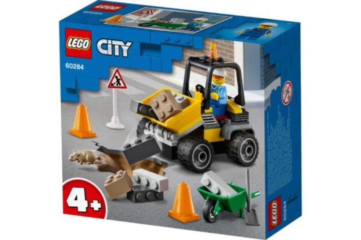 Lego City 60284 Wegenbouwtruck NIEUW, Kinderen en Baby's, Speelgoed | Duplo en Lego, Nieuw, Lego, Complete set, Ophalen of Verzenden