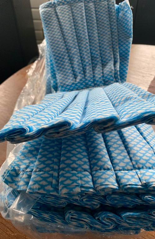 5 dweilen , nieuw 60x14, Huis en Inrichting, Keuken | Textiel, Nieuw, Schort, Blauw, Ophalen of Verzenden
