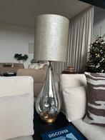 Prachtige Colmore lamp met unieke Arte behang kap, Ophalen, Zo goed als nieuw, Glas, Minder dan 100 cm