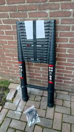 NIEUW in doos!! Telescopische ladder 6.2m met dakhaken, Doe-het-zelf en Verbouw, Ladders en Trappen, Ophalen of Verzenden, Nieuw