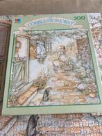 Vintage MB puzzel 300 stukjes The Cobblestone Way, Ophalen of Verzenden, Minder dan 500 stukjes, Zo goed als nieuw