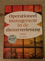 Operationeel management in de dienstverlening, Ophalen of Verzenden, Pearson, Zo goed als nieuw, HBO