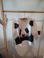 Leuke witte sweater trui met panda van Molo. Maat 98, Kinderen en Baby's, Kinderkleding | Maat 98, Trui of Vest, Gebruikt, Ophalen of Verzenden