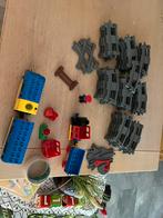 Duplo electrische trein + 1 duw trein + extra spoor, Ophalen of Verzenden, Zo goed als nieuw, Duplo