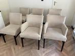 6 Eetkamerstoelen - Goede Vering, Huis en Inrichting, Stoelen, Ophalen, Gebruikt, Overige kleuren, Vijf, Zes of meer stoelen