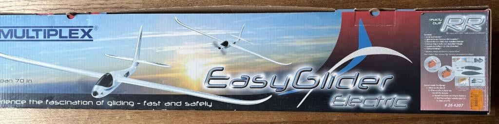 Multiplex EasyGlider Electric RR Set. [264207], Hobby en Vrije tijd, Ophalen of Verzenden, Nieuw, Elektro, RTF (Ready to Fly)
