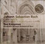 BACH Cantates 2 - CD KOOPMAN CHALLENGE NIEUWSTAAT, Cd's en Dvd's, Boxset, Ophalen of Verzenden, Zo goed als nieuw, Barok