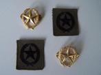 Geweer- en pistool schutter emblemen, Verzenden, Landmacht, Nederland, Embleem of Badge