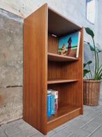 Jaren 70 Audio Meubel Teak | Mid Century Design Platen Kast, Huis en Inrichting, Kasten | Overige, Ophalen of Verzenden, Gebruikt