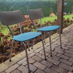Vintage stoelen, Huis en Inrichting, Stoelen, Ophalen, Zo goed als nieuw, Twee