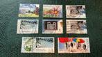 2017, Museum Voorlinden - 8 stuks uit 3555/64 (2x tab), Ophalen of Verzenden, Gestempeld