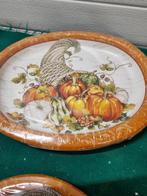 Borden van papier herfst decor, Diversen, Kerst, Ophalen of Verzenden