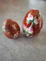 2 Chinese oude porseleinen eieren, Ophalen of Verzenden