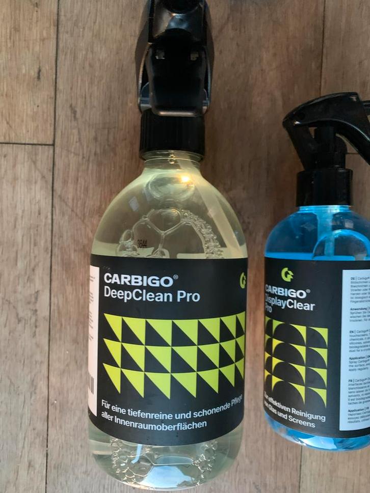 Partij Carbigo Auto Schoonmaakmiddel - 39 stuks, Auto diversen, Onderhoudsmiddelen, Ophalen of Verzenden