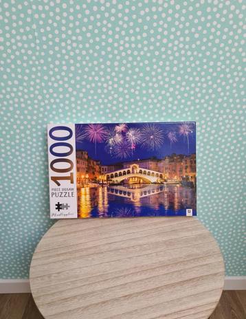 Mindbogglers puzzel 1000 stukjes Rialtobrug Venetië beschikbaar voor biedingen