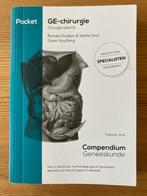 Pocket GE-Chirurgie uit de reeks Compendium Geneeskunde, Boeken, Beta, Ophalen of Verzenden, Zo goed als nieuw, WO