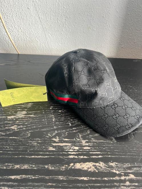 Gucci GG Canvas Cap – Zwart | Nieuw & origineel, Kleding | Heren, Hoeden en Petten, Nieuw, Pet, One size fits all, Ophalen of Verzenden