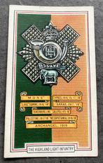 Britse The Highland LI sigarettenplaatje, Embleem of Badge, Ophalen of Verzenden, Engeland, Landmacht
