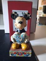 Disney traditions Mickey Mouse It's a boy, Ophalen of Verzenden, Mickey Mouse, Zo goed als nieuw, Beeldje of Figuurtje