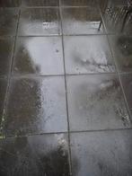 Antraciet stenen 60x60 - ca. 80 stuks, Tuin en Terras, Tegels en Klinkers, Gebruikt, Ophalen of Verzenden, 10 m² of meer, Beton