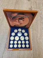 MUNTEN COLLECTIE JULIANA ZILVERSCHAT in box +coa, Postzegels en Munten, Ophalen of Verzenden, Koningin Juliana, Setje, Zilver