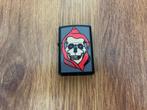 Benzineaansteker in Zippo-stijl – Grim Reaper design, Ophalen of Verzenden, Nieuw, Aansteker