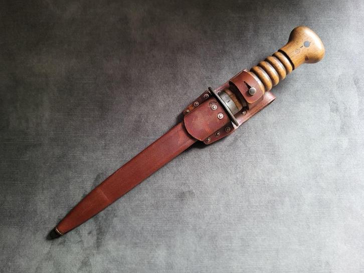 Repro schede voor Nederlandse M1917 stormdolk, Verzamelen, Militaria | Tweede Wereldoorlog, Landmacht, Mes of Dolk, Nederland
