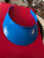 Blauwe Zonneklep, Kleding | Dames, Hoeden en Petten, Ophalen of Verzenden, Zo goed als nieuw, One size fits all, Hoed