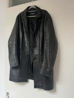 Zwarte Armand Basi leren jas - Maat L, Kleding | Heren, Ophalen of Verzenden, Zo goed als nieuw, Maat 52/54 (L), Zwart