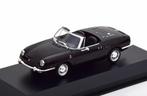 Fiat 850 Sport Spider 1968 Zwart, Hobby en Vrije tijd, Modelauto's | 1:43, Ophalen of Verzenden, Nieuw, Auto, Overige merken