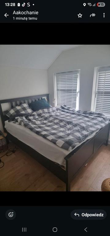 IKEA bed 160x200 + 2 matrassen beschikbaar voor biedingen