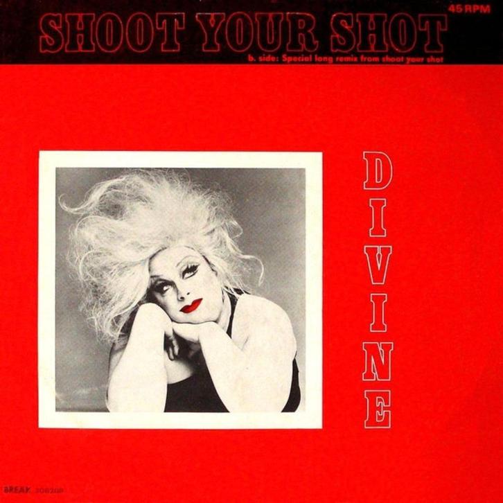 Divine - Shoot your Shot (Maxi Single), Cd's en Dvd's, Vinyl Singles, Gebruikt, Maxi-single, Pop, 12 inch, Ophalen of Verzenden