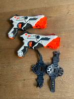 Nerf Laser Ops Pro AlphaPoint - 2 Blasters, Ophalen of Verzenden, Gebruikt
