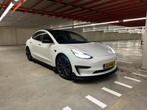 Tesla Model 3 performance 2020 body kit 513 pk, Auto's, Tesla, Automaat, 1831 kg, Zwart, Wit
