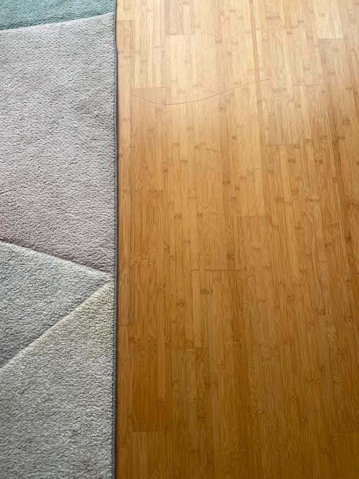 Bamboe Vloer - 3m2 - Amsterdam, Doe-het-zelf en Verbouw, Vloerdelen en Plavuizen, Zo goed als nieuw, Parket, Hout, 50 tot 150 cm