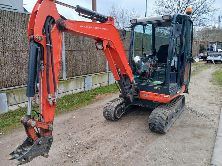 Kubota kx 027-4 HI SPEC urenstand 2020, Doe-het-zelf en Verbouw, Overige Doe-het-zelf en Verbouw, Zo goed als nieuw, Ophalen