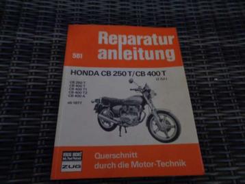 Honda CB250T-CB400T Vraagbaak Reparatur Anleitung Duits beschikbaar voor biedingen