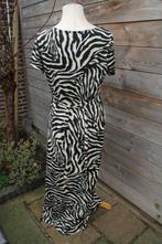 Jurk zwart/ beige Lemon Smashed mt l/40 Maxi Vaste prijs, Maat 38/40 (M), Zwart, Ophalen of Verzenden, Zo goed als nieuw