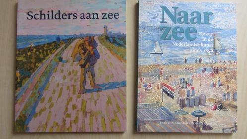 De Zee in de schilderkunst  2 boeken, Boeken, Kunst en Cultuur | Beeldend, Zo goed als nieuw, Schilder- en Tekenkunst, Ophalen of Verzenden