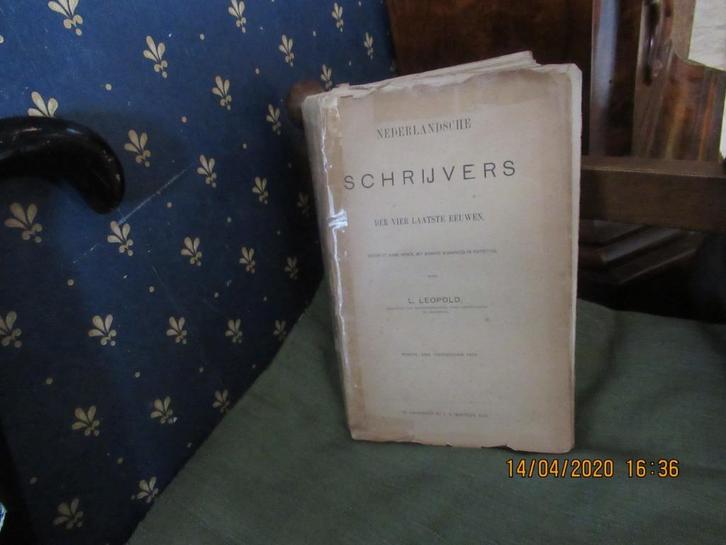 Nederlandsche Schrijvers der laatste 4 Eeuwen, Boeken, Kunst en Cultuur | Beeldend, Gelezen, Ophalen of Verzenden