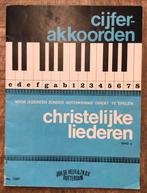 Christelijke liederen in cijferakkoorden (4) – Joh. de Heer, Ophalen of Verzenden, Zo goed als nieuw, Thema, Religie en Gospel