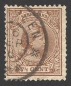 Nederland NVPH nr 36 gestempeld Koningin Wilhelmina 1891, Verzenden, T/m 1940, Gestempeld