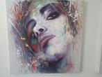 "lady in Xtacy" 100 x 100 cm, Antiek en Kunst, Ophalen