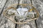 Leuke Fruitschaal Josef Hospodka - vintage art deco brocante, Schaal, Ophalen of Verzenden, Ovaal, Glas